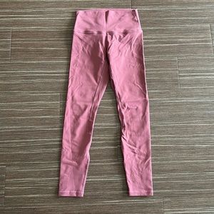 Lululemon pink leggings